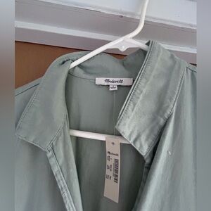 NWT Madewell jumpsuit size 2 - Seafoam